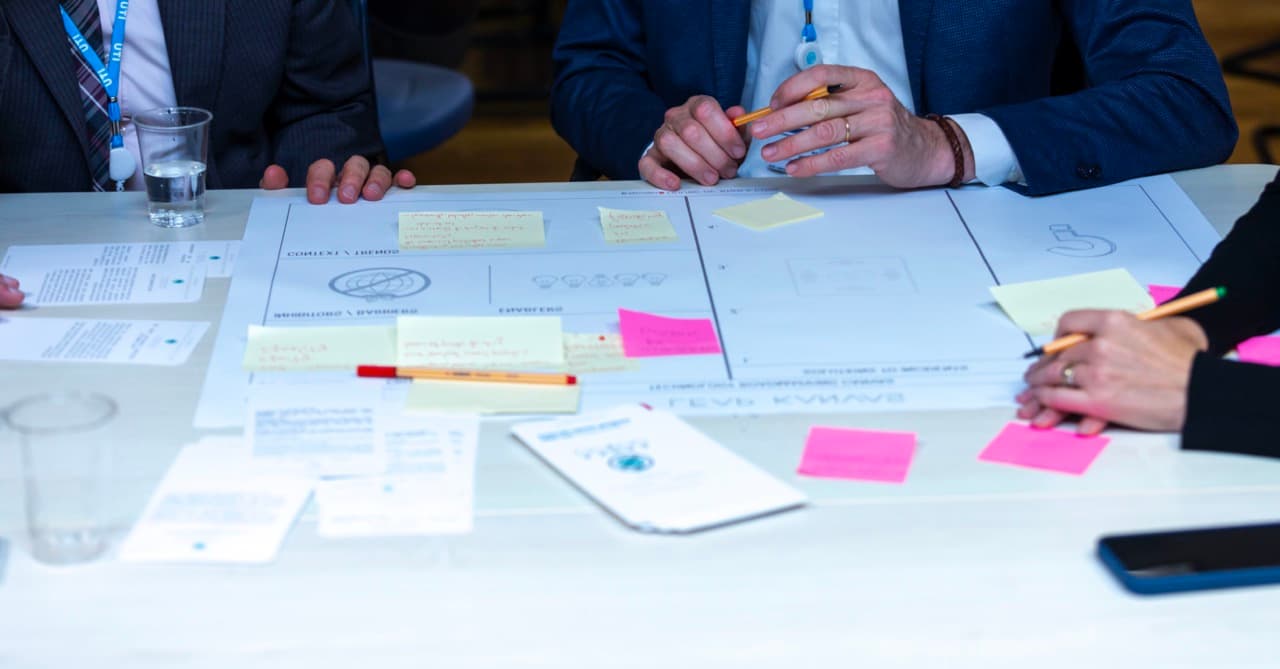 Game cards from the Serious Technology Roadmapping Game on climate resilience